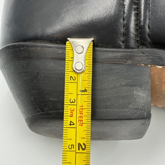 Laredo Kadi Women's Black Leather Western Cowboy Boots Style 5740 Sz 7M  Fox - Picture 12 of 16